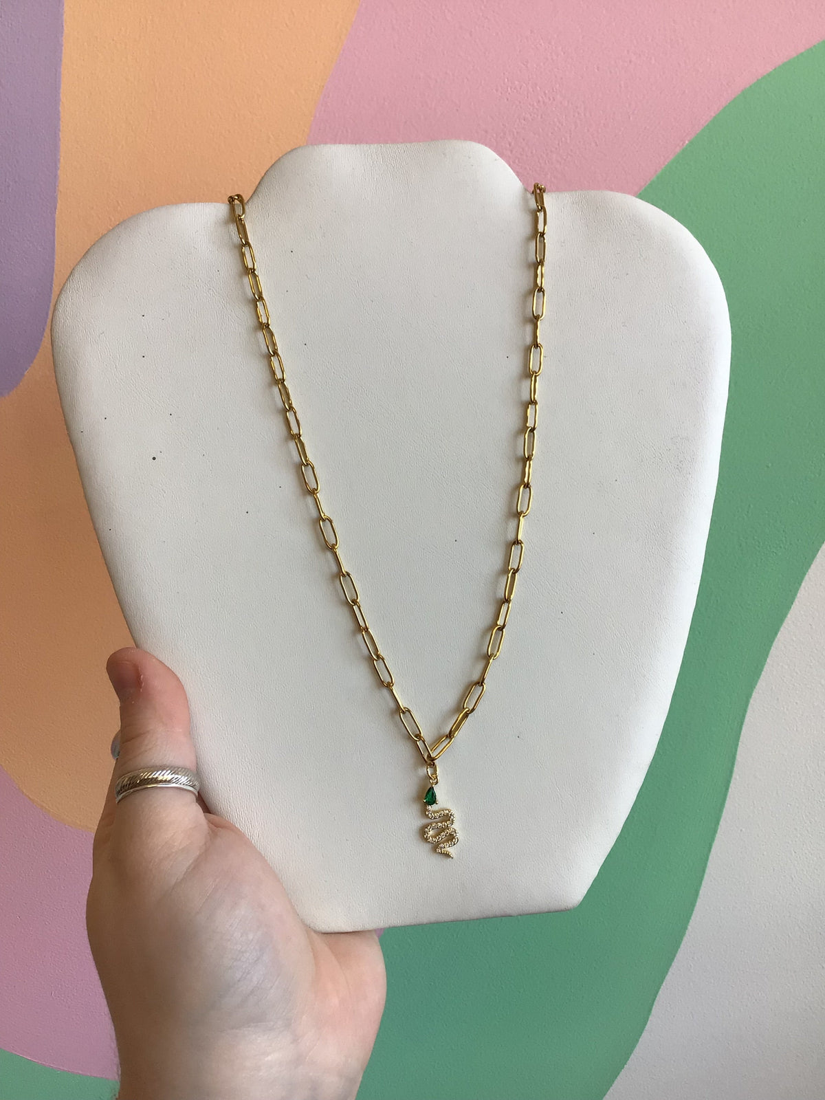 Single Charm Titanium Necklaces