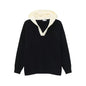 Casual V-neck Hooded Sweater For Men And Women