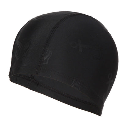 Mens Swim Cap Fabric Design Doesnt Constrict The Head Large Size
