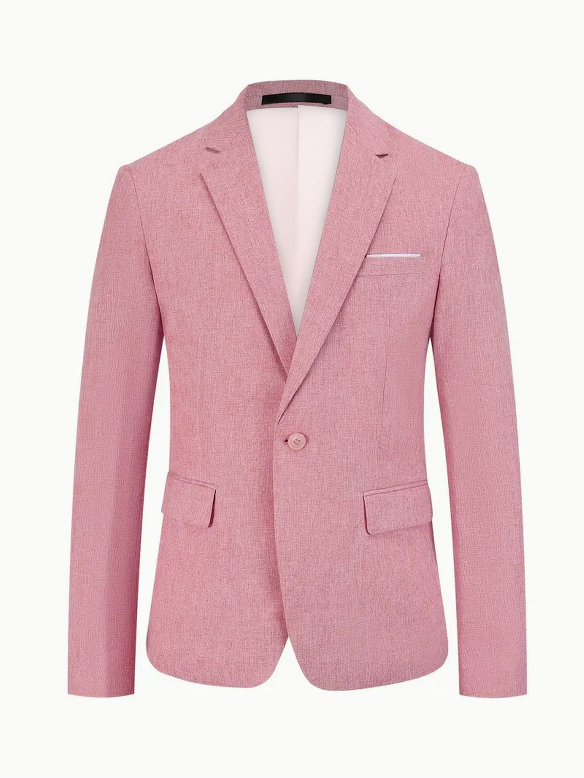 Mens Casual Solid-colormulti-color Suit Jacket