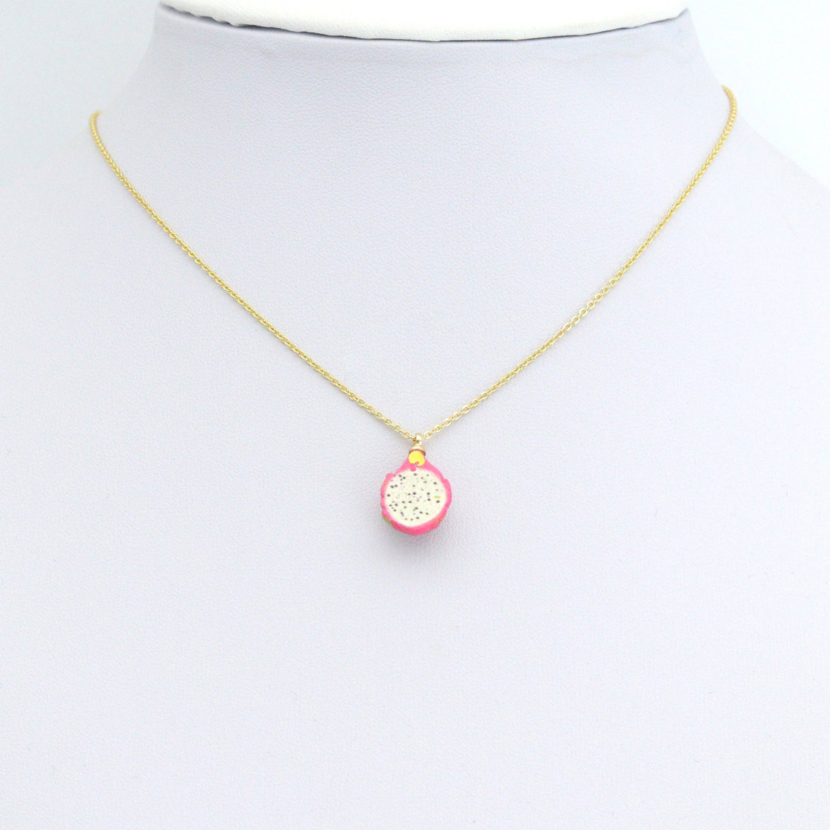 Enamel Dragon Fruit Charm Pendant,Sku#LK1249