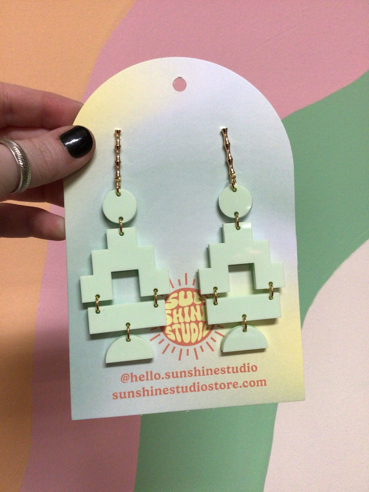 Creating Drama Earrings
