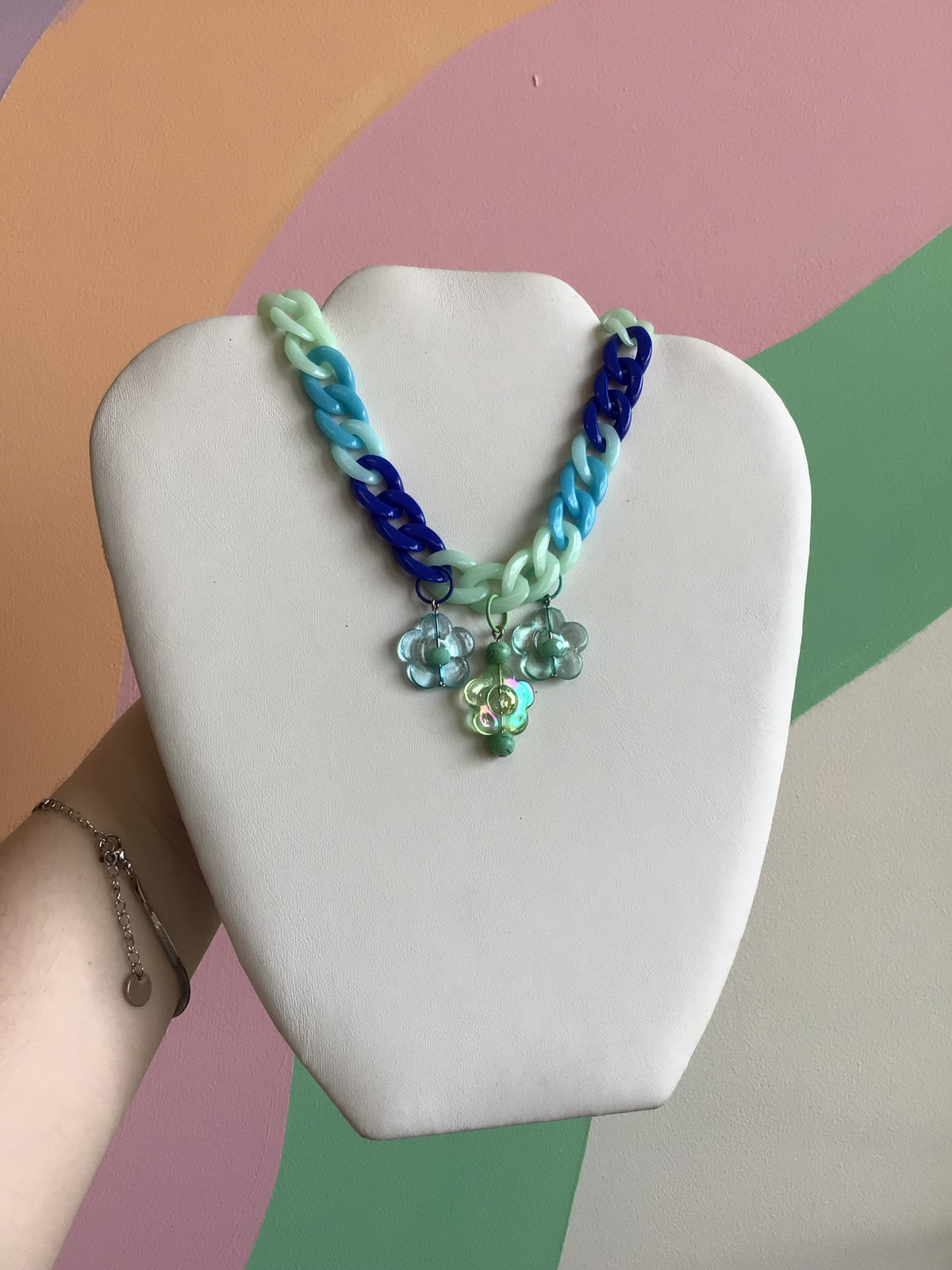 Happy Chain Link Necklace