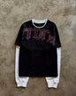 Mens Long-Sleeve Vintage T-Shirt