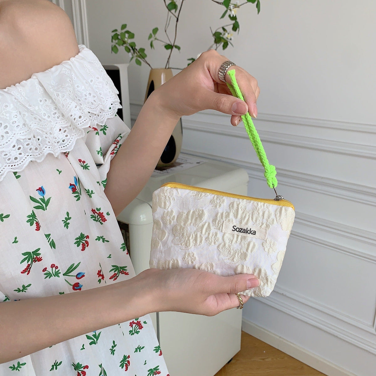 Female Cosmetic Bag Portable Coin Purse Wash Bag