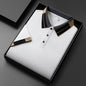Men's Casual All-matching Summer Lapels Short Sleeve
