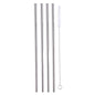5-Pack: Stainless Steel Bend Or Straight Drinking Straws