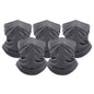5-Pack: Unisex Moisture Wicking Gaiter Face Neck Scarf Bandanna