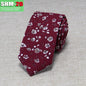 Narrow Casual Patterned Tie For Men