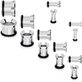 12G to 00G 14 Piece Ear Stretching Tunnel Kit Set of 2