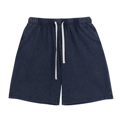 Casual Washed And Distressed Mens Shorts