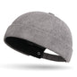 Spring Autumn And Winter Solid-Color Coarse-Woven Corduroy Bucket Hat