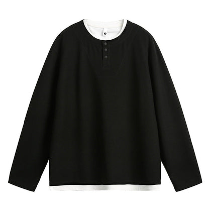 Henrys Mens Loose-fitting Long-sleeve Undershirt