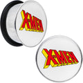 3/4 Licensed X-Men Single Flare Steel Tunnel Plugs Set