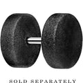 16G 3/16 Black Sandblasted Steel Cheater Plug