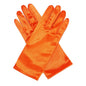 Bridal Wedding Gloves Short Satin Dress Cheongsam Gloves