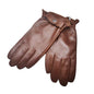 Mens Simple Stylish Waterproof Leather Gloves For Outdoor Cycling