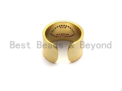 Colorful CZ Band Ring, Sku#X5