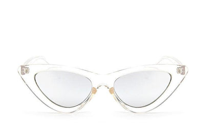 Luxury Modern Cat Eye  Fashion Retro Classic Lady and Woman Sunglasses With Triange Frame  With UV 400 Protection