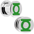 00G Stainless Steel Licensed Green Lantern Screw Fit Plug Set