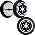 Licensed Star Wars Galactic Empire Symbol Cheater Plug Set