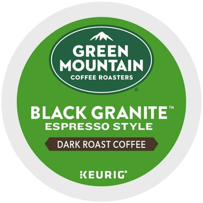 Green Mountain Coffee Roasters, Black Granite Dark Roast K-Cup Coffee Pods, 24 Count