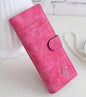 55card women female leather wallet business id credit card holder case passport cover wallets card holder carteira feminina