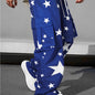 Mens Loose Fit Work Pants With A Drawstring
