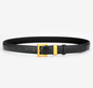 Wild fashion belt-rounded day buckle-camel color-1 piece