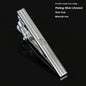 Men's Formal Wear Business Silver Simple Fashion Short Tie Clip