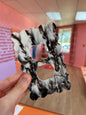Black & White Marbled Outlet Cover