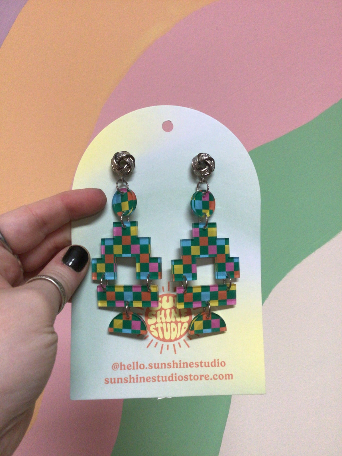 Creating Drama Earrings