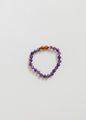 Pure Gemstone + Amethyst || Anklet or Bracelet