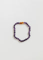 Pure Gemstone + Amethyst || Anklet or Bracelet