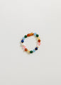 Raw Baltic Amber and Pearl Bracelet + Sweet Pink Gemstones