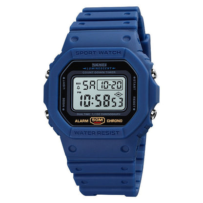 Luxury Modern Sports Watch With Led Digital Display Waterproof 50M Military Famous Unisex Watch For Man and Woman