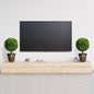2 Pieces 24 Inch Artificial Boxwood Topiary Ball Tree for House and Office