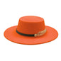 Retro AutumnWinter Wide-Brimmed Wool Jazz Hat
