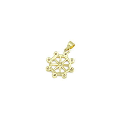 CZ Spike Steering Wheel Charm, Sku#LK915