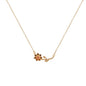 December Birth Flower 3D Pendant Necklace