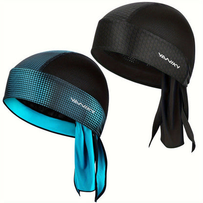 Mens Minimalist Text-printed Bandana Hat