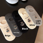 Socks-Cartoon English Puppy-Black-1 pair