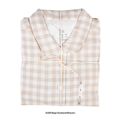 Double-layer Yarn Pajamas Without Printing