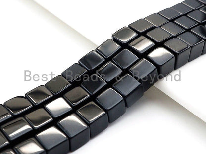 NEW STYLE!! Quality Natural Black Onyx Cube beads, 6mm/8mm/1