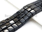 NEW STYLE!! Quality Natural Black Onyx Cube beads, 6mm/8mm/1