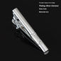 Men's Formal Wear Business Silver Simple Fashion Short Tie Clip