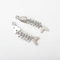 Alloy Fishbone Pendant for DIY Jewelry