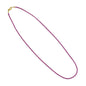 Fuchsia Purple String necklace, FH241