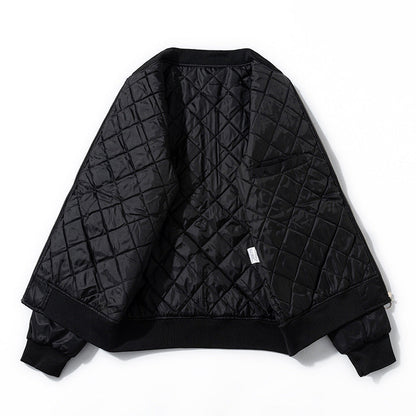 Mens Loose-Fit Trendy Embroidered Jacket