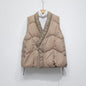 90 Down Solid Color Stand-collar Vest Women's Down Jacket